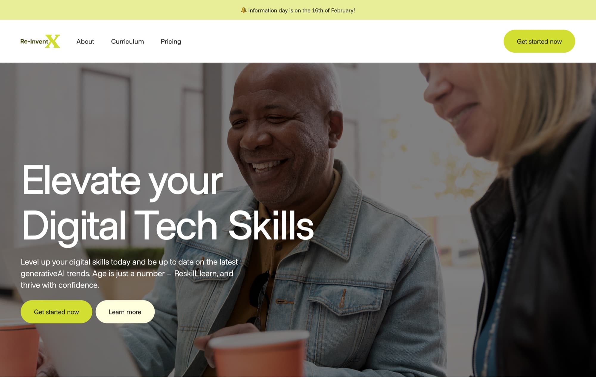 Reinvent UX hero: Elevate your Digital Tech Skills