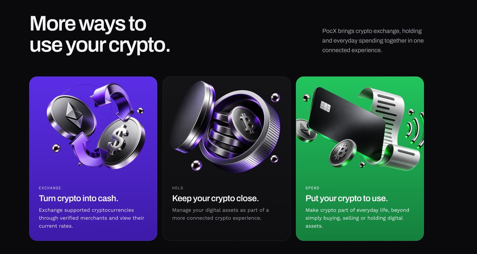 PocX: More ways to use your crypto